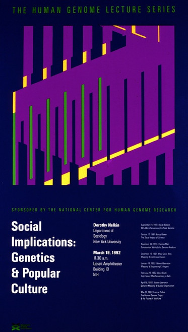 Digital Print - Social implications; genetics and popular culture by National Institutes of Health