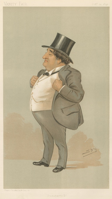 Digital Print - Politicians - 'Buonaparte B'. Mr. Thomas Henry Bolton. October 12, 1893 by Leslie Matthew Ward