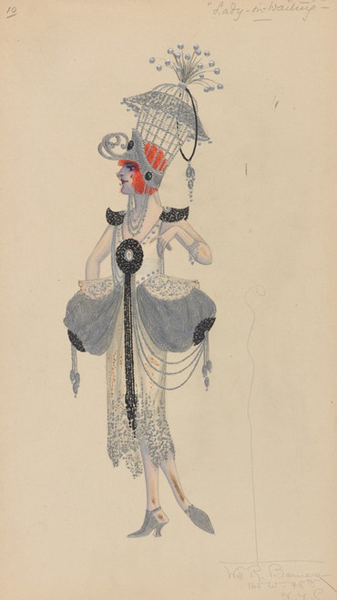 Digital Print - Lady-in-Waiting by Will R. Barnes Digital Print - Lady-in-Waiting by Will R. Barnes