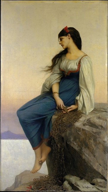 Digital Print - Graziella by Jules Joseph Lefebvre