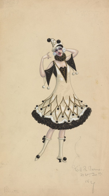 Digital Print - Pierrette by Will R. Barnes