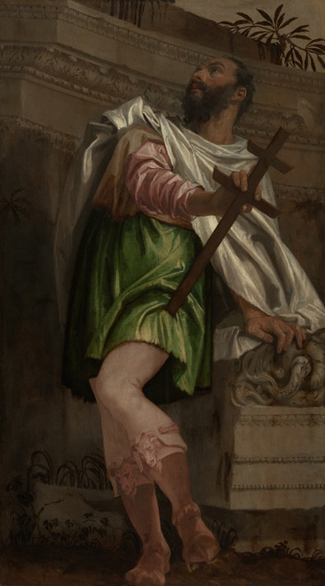 Digital Print - Allegory of Navigation with a Cross-Staff by Paolo Veronese