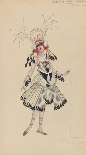 Digital Print - Dancer-Principal-Woman by Will R. Barnes