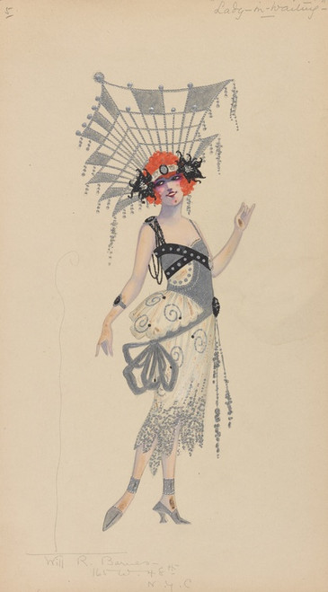 Digital Print - Lady-in-Waiting by Will R. Barnes Digital Print - Lady-in-Waiting by Will R. Barnes