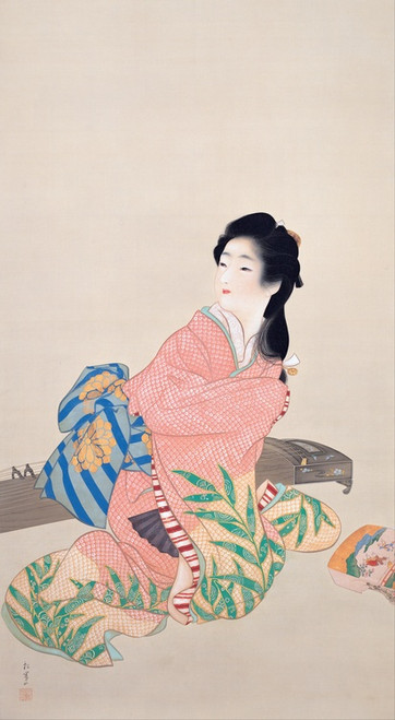 Digital Print - Daughter Miyuki by Uemura Shoen