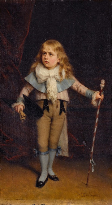 Digital Print - The little lord by Michele Gordigiani