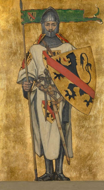 Digital Print - John I of Namur by Albert Frans Lieven De Vriendt