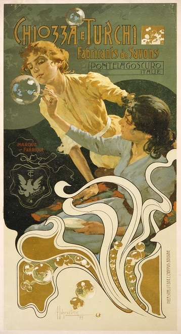 Digital Print - Chiozza e Turchi, fabricants de savons, Pontelagoscuro, Italie by Adolfo Hohenstein