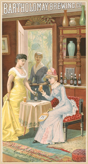 Digital Print - Bartholomay Brewing Co, bottling department, central avenue by Julius Bien