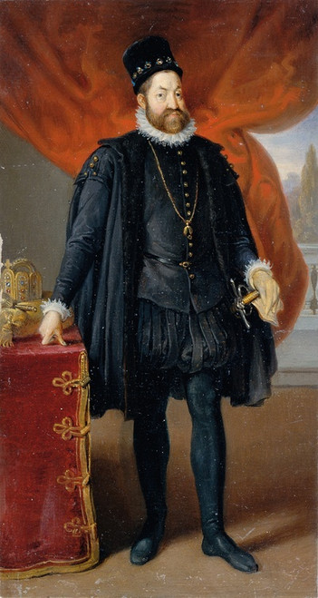 Digital Print - Kaiser Rudolf II. by Johann Peter Krafft