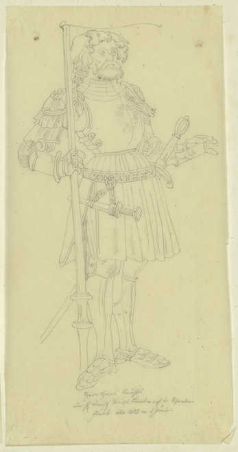 Digital Print - Hans Truchse, Landvogt von Schwaben by Philipp Winterwerb