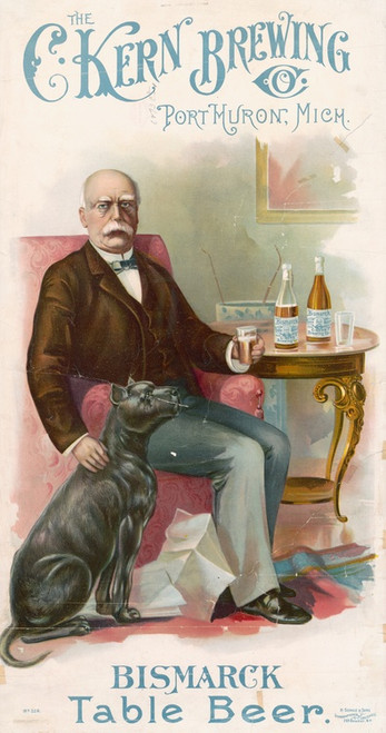Digital Print - The C. Kern brewing co., Port Huron, Mich., Bismarck table beer by Henry Jerome Schile