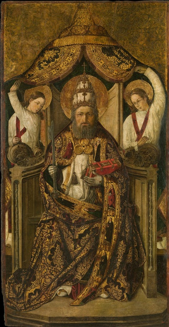 Digital Print - Saint Peter Enthroned by Rodrigo de Osona
