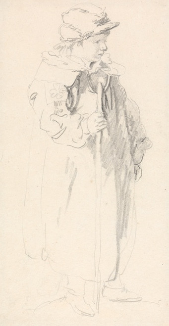 Digital Print - Boy in a Smock by Peter La Cave