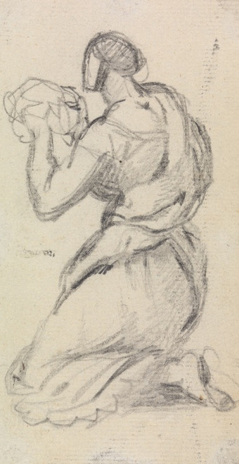Digital Print - Study For, Christ's Entry into Jerusalem.. by Benjamin Robert Haydon