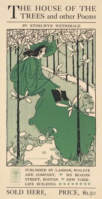 Digital Print - The house of the trees & other poems by Ethel Reed