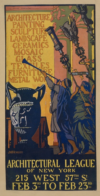 Digital Print - Architectural League Of New York by J. M. Hewlett