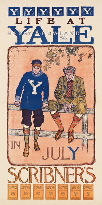 Digital Print - Life at Yale in July scribner's by Orson Lowell