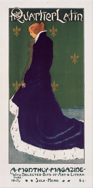 Digital Print - The Quartier Latin by Henry Guy Fangel