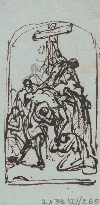 Digital Print - Descent from the Cross by Nicaise De Keyser