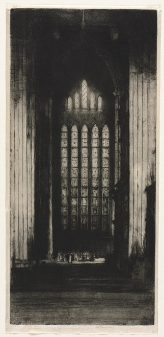 Digital Print - The Five Sisters, York Minster by David Young Cameron