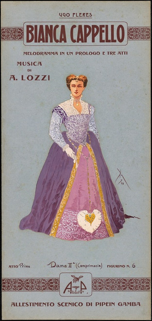 Digital Print - Dama IIa (Comprimaria) by Pipein Gamba