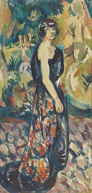 Digital Print - Portrait of Aasta Nielsen by Ludvig Karsten
