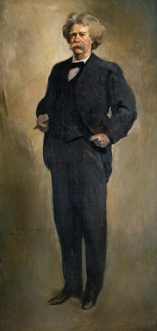 Digital Print - Portrait of Samuel L. Clemens (Mark Twain) by John White Alexander