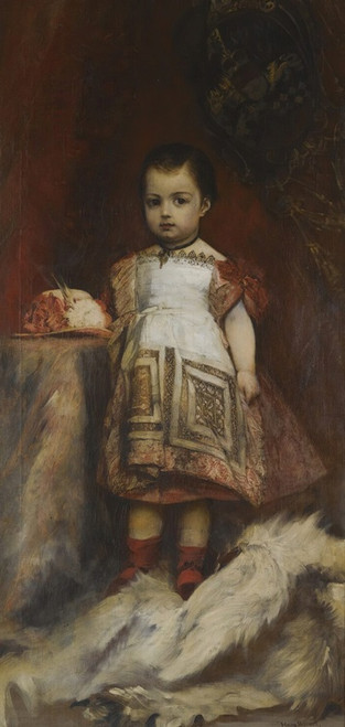 Digital Print - Prince Gottfried Zu Hohenlohe-Schillingsfrst by Hans Makart
