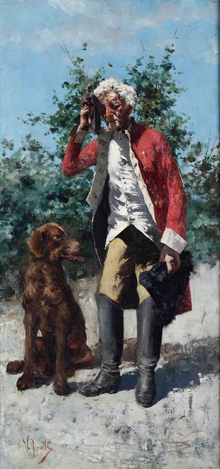 Digital Print - Figura in costume by Vincenzo Irolli