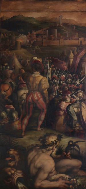 Digital Print - Capture of Vicopisano by Giorgio Vasari