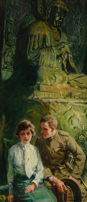 Digital Print - If it's just a dream, I'll listen' by William Henry Dethlef Koerner