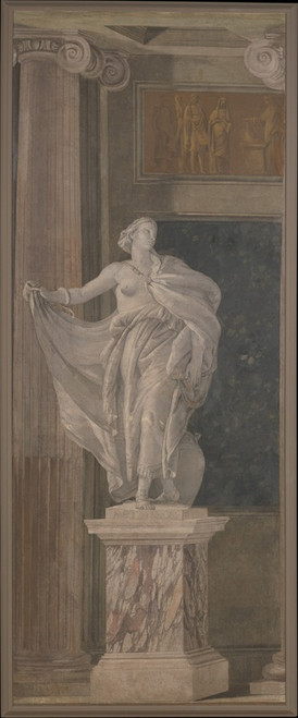 Digital Print - Allegorical Figure Representing Metaphysics by Giovanni Battista Tiepolo