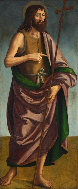 Digital Print - John the Baptist by Antoniazzo Romano