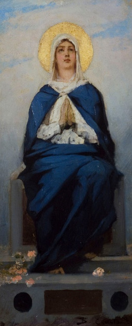 Digital Print - The Immaculate Conception by Jean-Joseph-Benjamin Constant