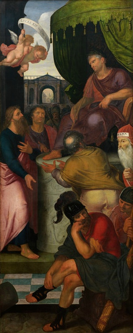 Digital Print - Saint Paul in Front of Proconsul Felix van Caesarea by Otto van Veen
