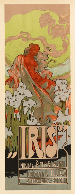 Digital Print - Iris by Adolfo Hohenstein