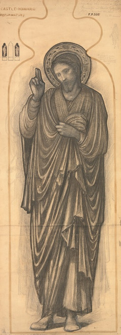 Digital Print - Salvator Mundi by Sir Edward Coley Burne-Jones