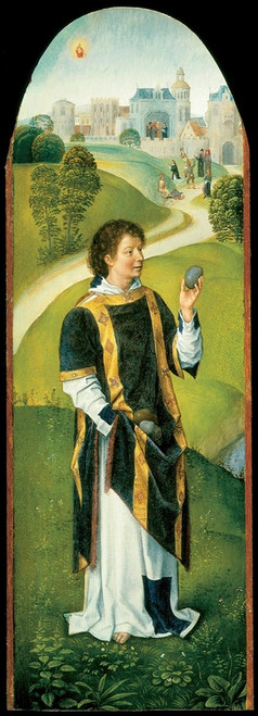 Digital Print - Saint Stephen by Hans Memling