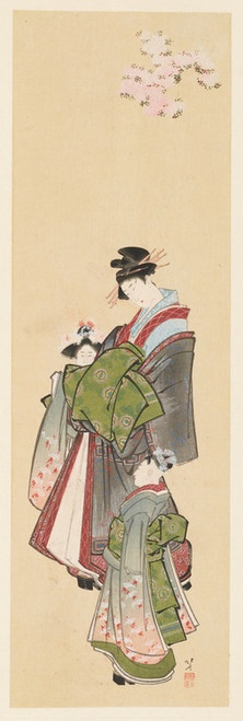 Digital Print - Masterpieces selected from the Ukiyoye School, Pl.27 by Shiichi Tajima