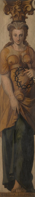 Digital Print - Sibyl from Delphi by Lambert Van Noort