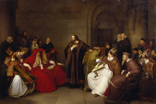 Jan Hus At Constance by Karl Friedrich Lessing: Digital File: JPG