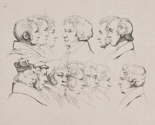 12 Portrtter Rom 1825 by Ernst Meyer: Digital File: JPG