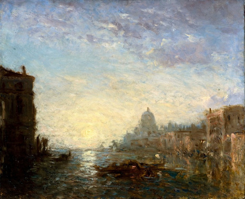 La Salute, Effet De Matin by Flix Ziem: Digital File: JPG