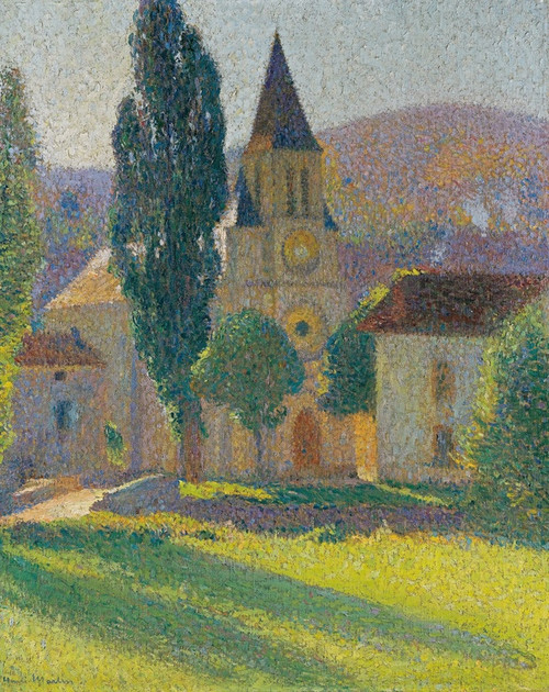 L'glise De Labastide Du Vert by Henri Martin: Digital File: JPG