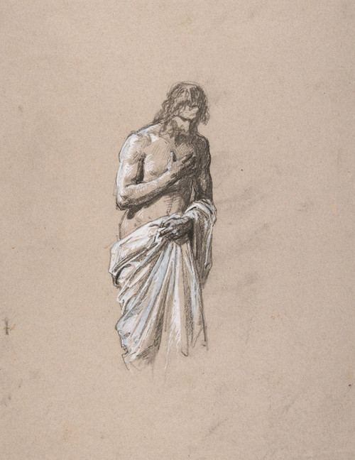 Study for Clovis by Isidore Pils: Digital File: JPG