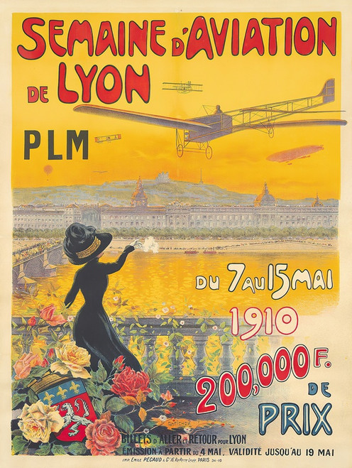 Semaine d'Aviation de Lyon by Charles Tichon: Digital File: JPG
