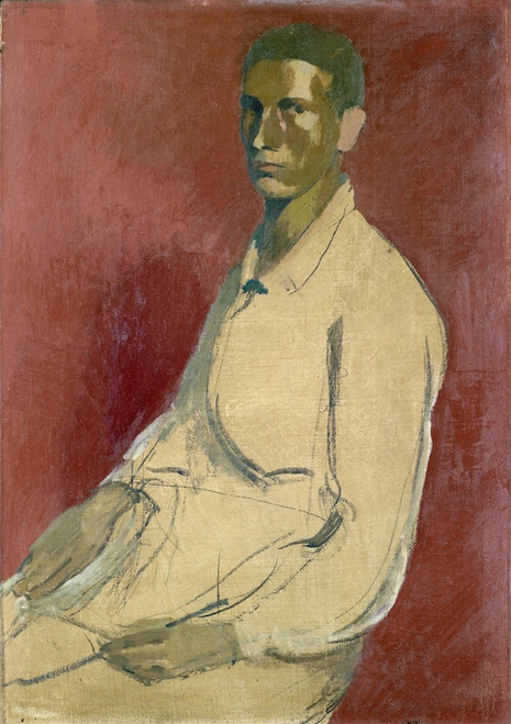 Self-Portrait In Three-Quater View by Franz Marent: Digital File: JPG