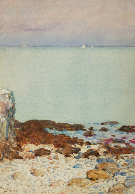 Low Tide, Isles Of Shoals by Childe Hassam: Digital File: JPG