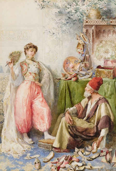 The Harem's Cobbler by Amedeo Simonetti: Digital File: JPG